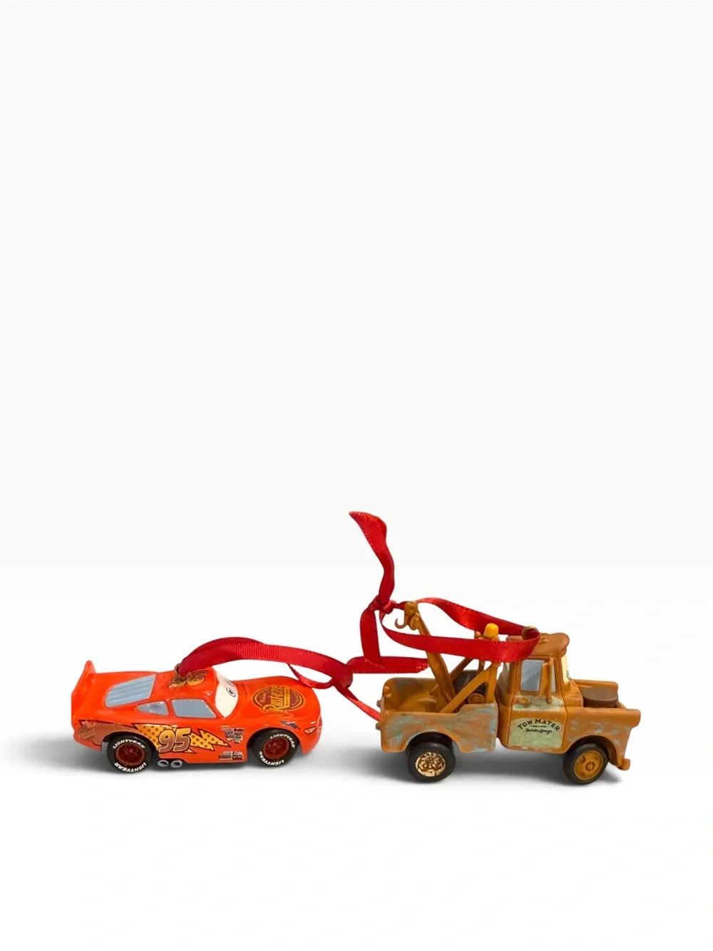 Hallmark Keepsake 2006 LIGHTNING MCQUEEN & MATER DISNEY CARS Christmas Ornament